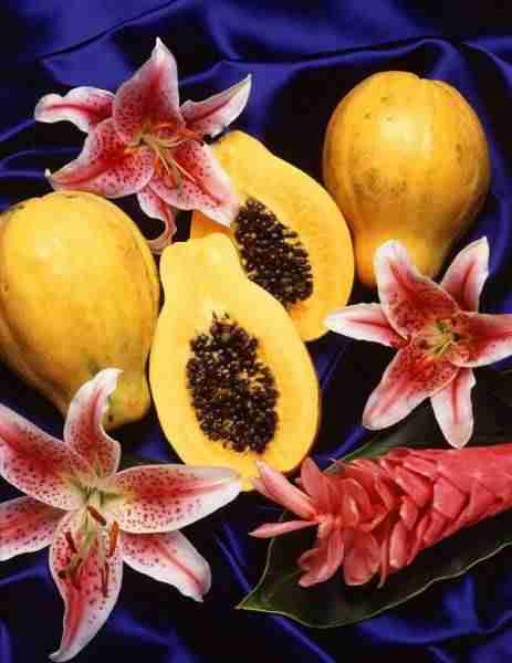 picture of papayas